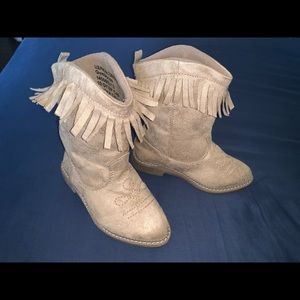 Gymboree toddler cowboy/girl boots size 8
